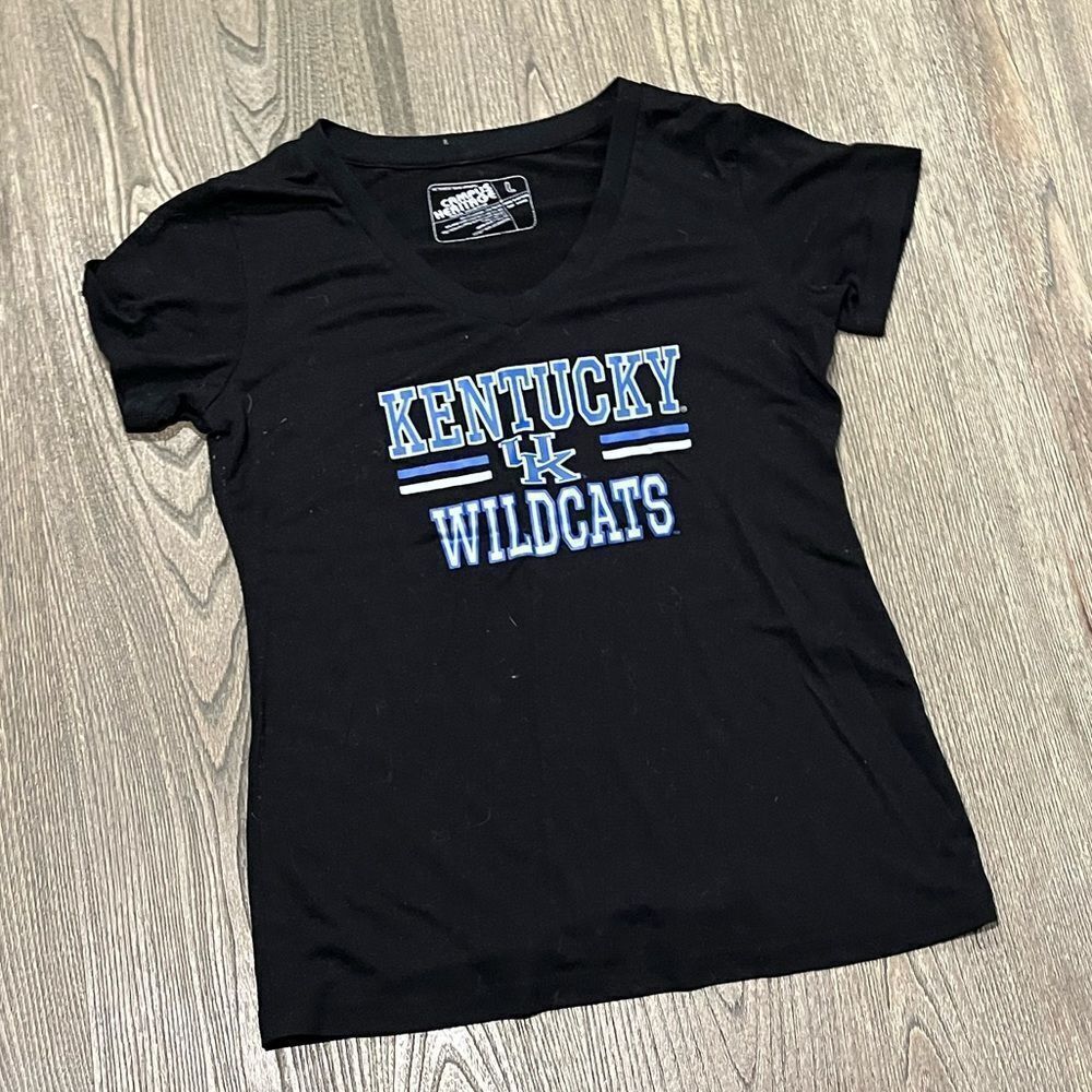 Campus Heritage Tee Shirt Short Sleeves University Of Kentucky Wildcats Black L